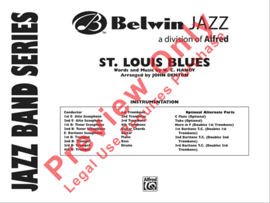 St. Louis Blues Jazz Ensemble scores gallery preview page 2