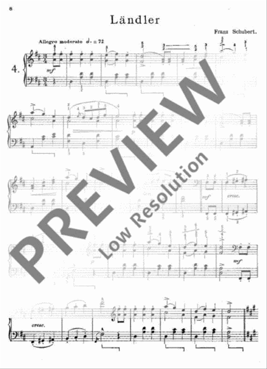 The Master of the Pianos The Master of the Pianos Piano Solo scores gallery preview page 7