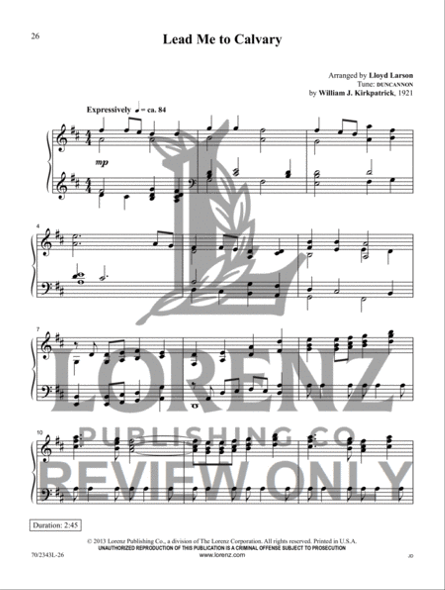 Wondrous, Redeeming Love Piano Solo scores gallery preview page 20