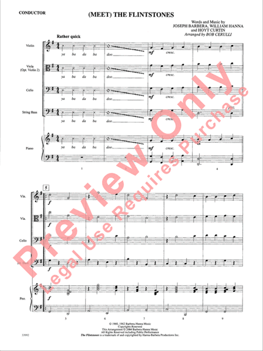Great Themes from TV and Movies String Orchestra scores gallery preview page 14