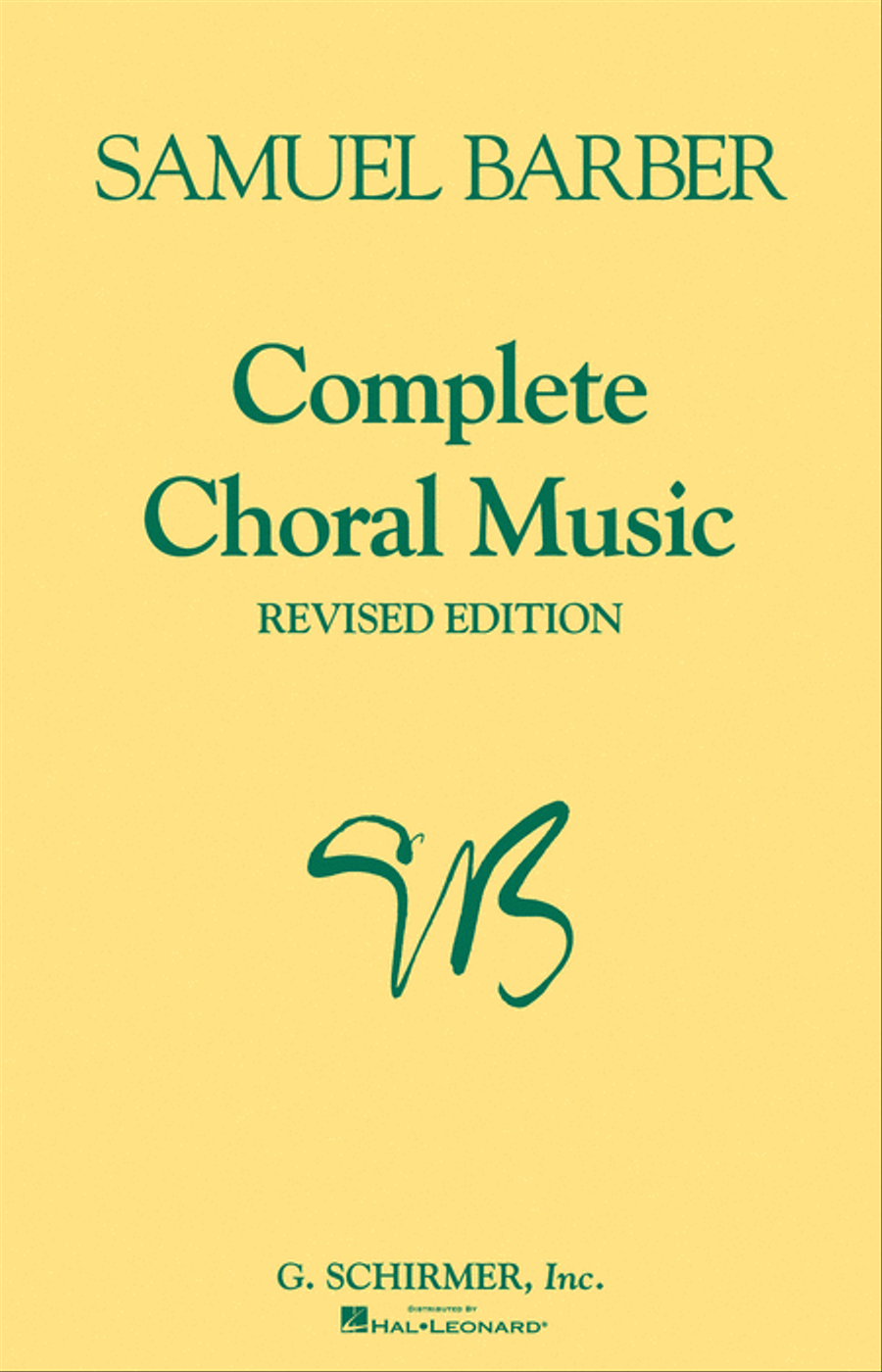Complete Choral Music 4-Part scores gallery preview page 1