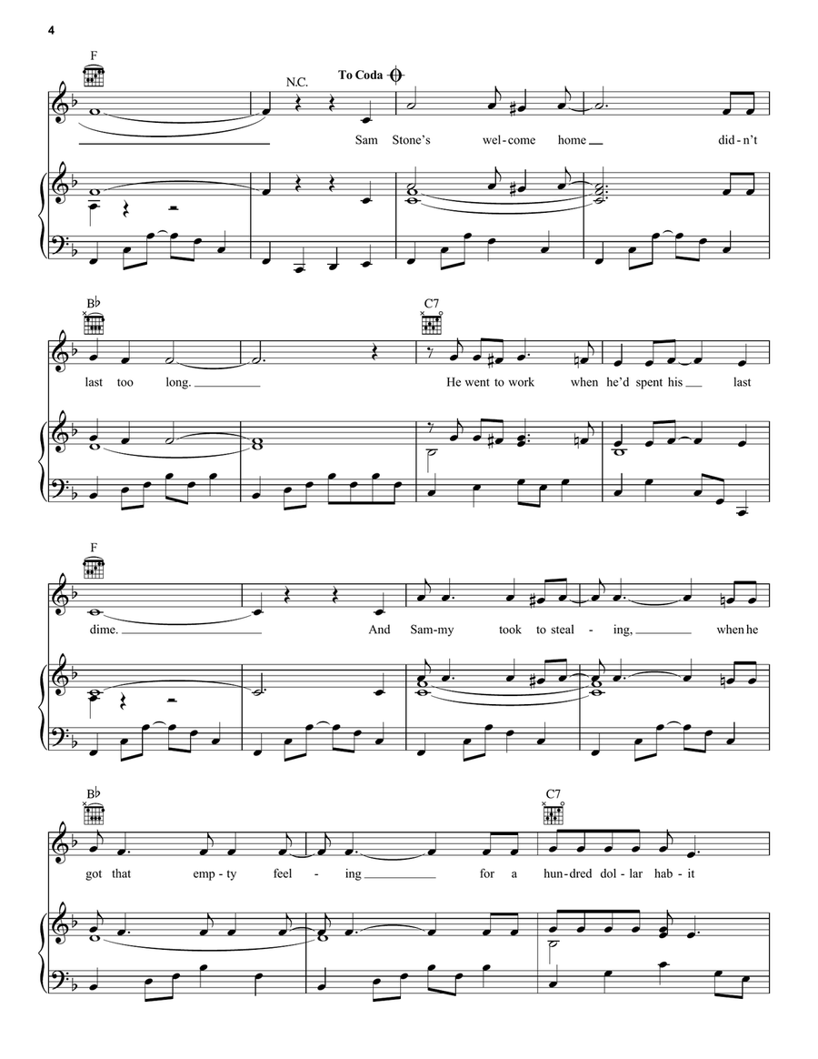 Sam Stone 3-Part scores gallery preview page 4