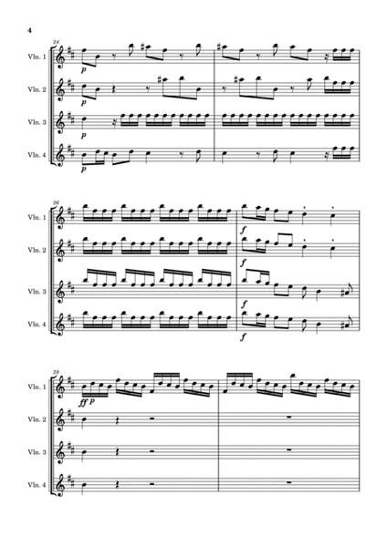 Vivaldi - L'Estro Armonico - Op.3 No.10 - Concerto for 4 Violins - RV 580: I. Allegro image number null