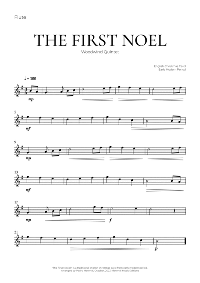 The First Noel (Woodwind Quintet) - Christmas Carol image number null