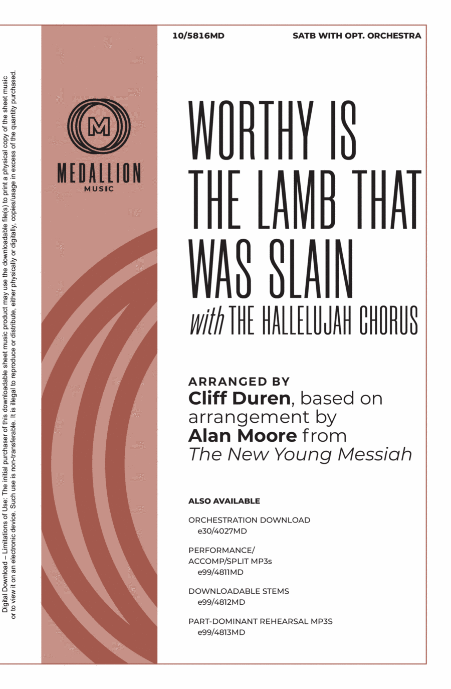 Worthy Is the Lamb That Was Slain / Hallelujah 4-Part scores gallery preview page 1