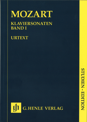 Book cover for Piano Sonatas - Volume I