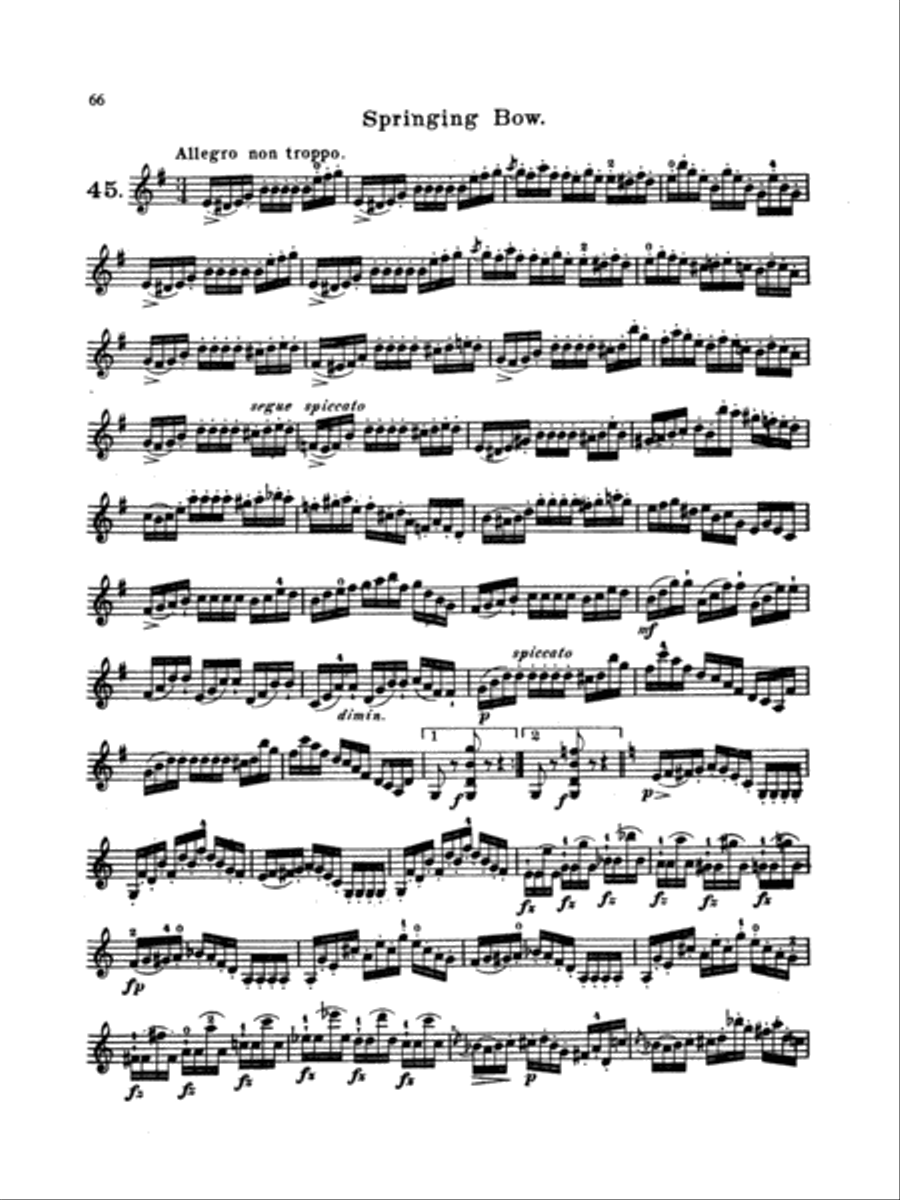 Mazas: 75 Progressive and Melodious Studies, Op. 36 Part scores gallery preview page 1