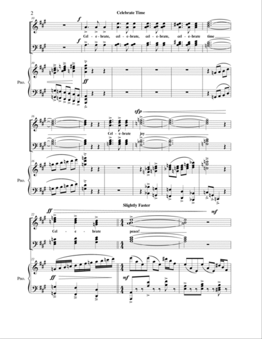 Celebrate Time Divisi scores gallery preview page 4
