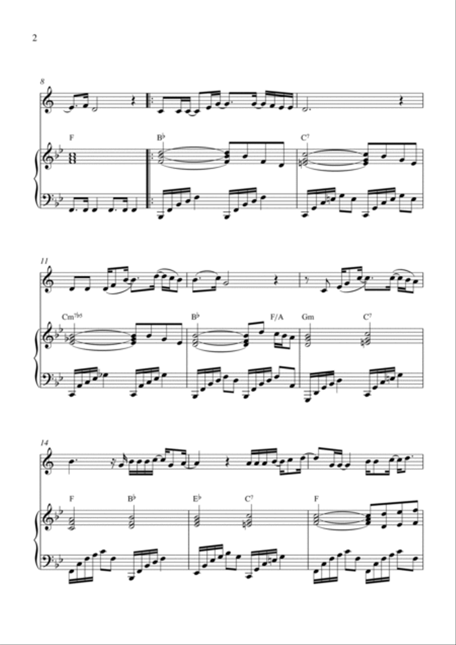 Only Yesterday Only Yesterday Tenor Saxophone scores gallery preview page 2