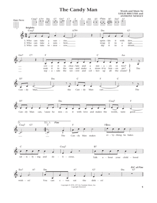 The Candy Man (from The Daily Ukulele) (arr. Liz and Jim Beloff)