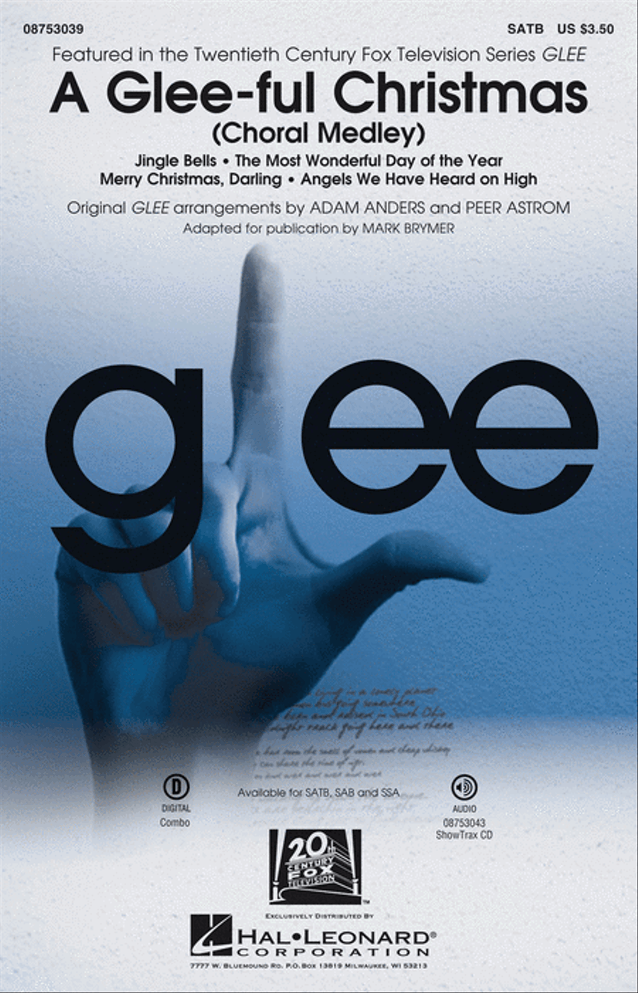 A Glee-ful Christmas SSA scores gallery preview page 1