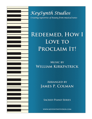 Book cover for Redeemed, How I Love to Proclaim It!
