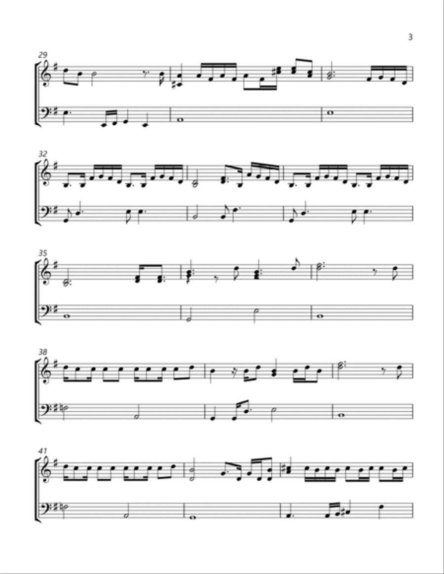 Trouble Bassoon scores gallery preview page 3