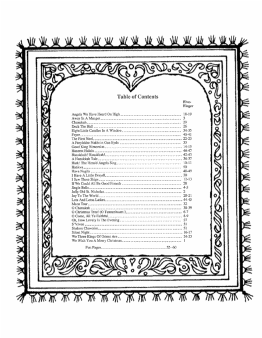 Merry Christmas Happy Hanukkah - A Multilingual Songbook Piano Method scores gallery preview page 3