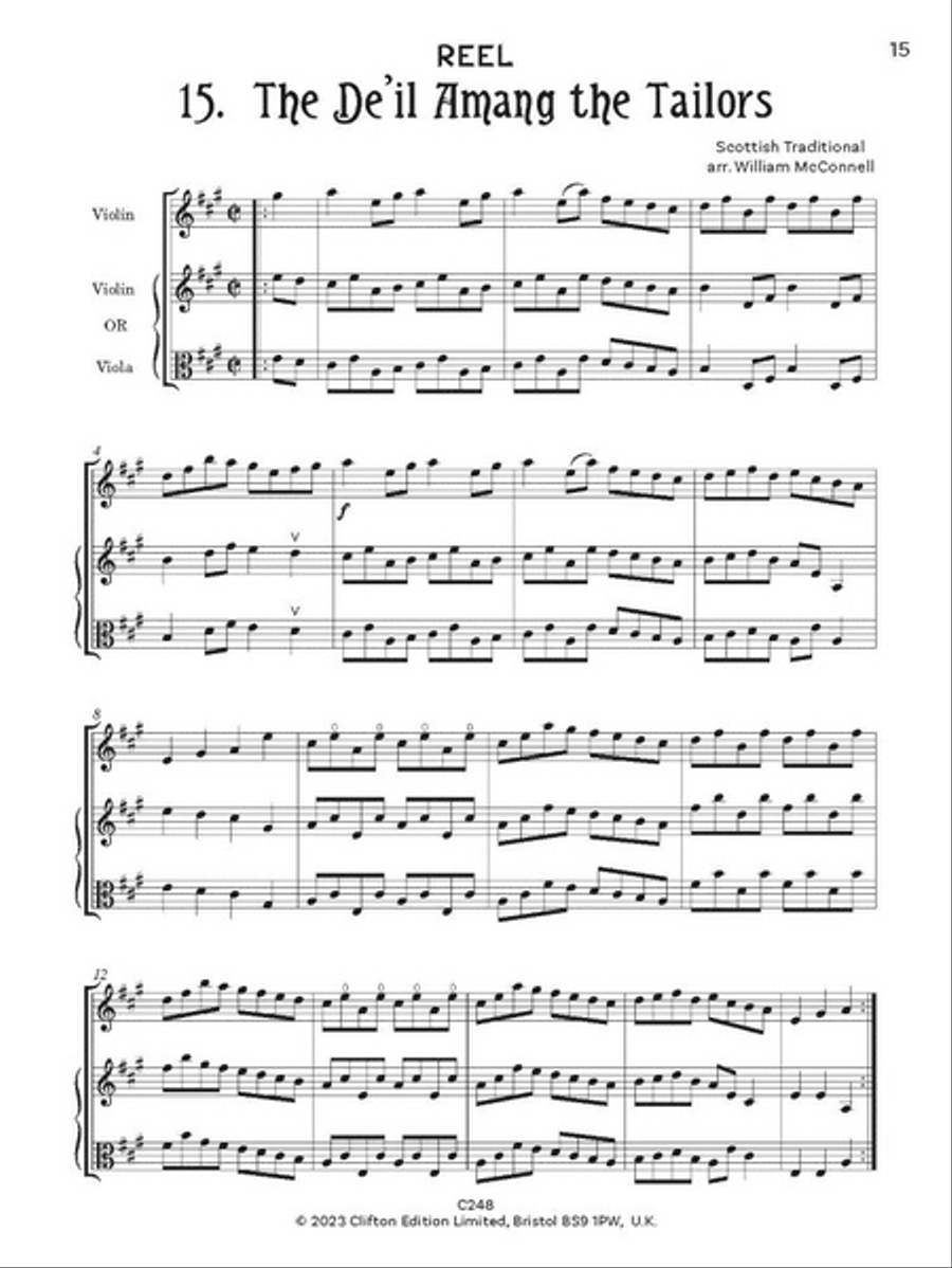 Barn Dance Viola scores gallery preview page 4