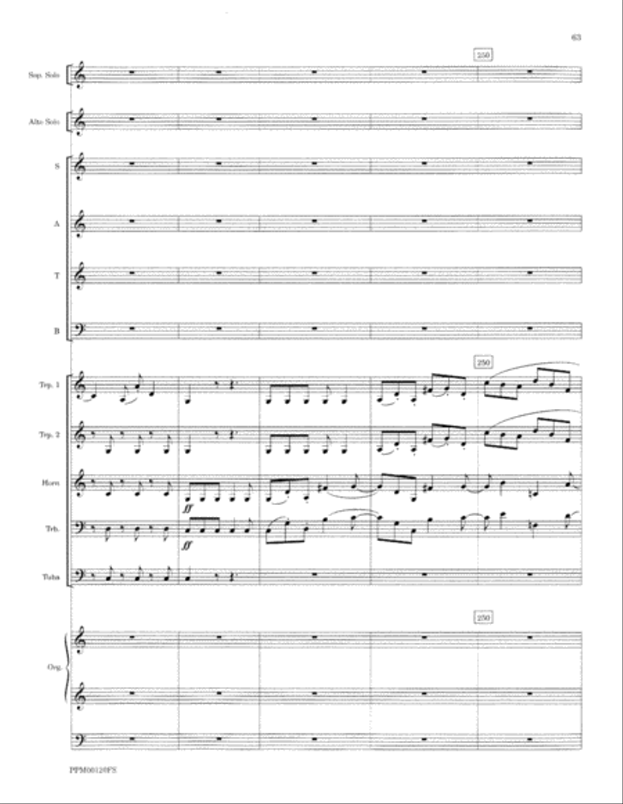 Transfiguration: An Ecumenical Mass - Full Score Divisi scores gallery preview page 66