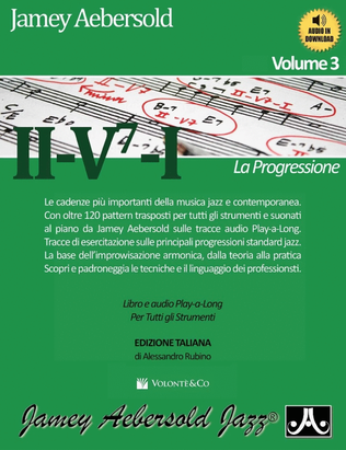 Aebersold Vol 3 In Italiano Progressione Ii V7 I