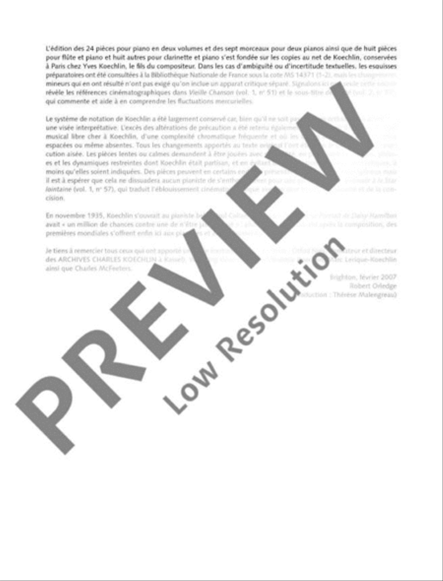 Le Portrait de Daisy Hamilton Flute Solo scores gallery preview page 14
