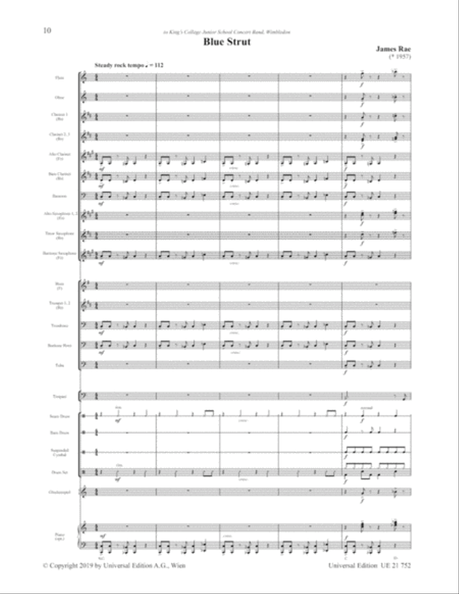 Secret Fairground & Blue Strut Set of Parts scores gallery preview page 3