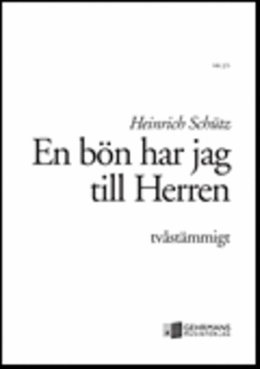 En bon har jag till Herren TB scores gallery preview page 1