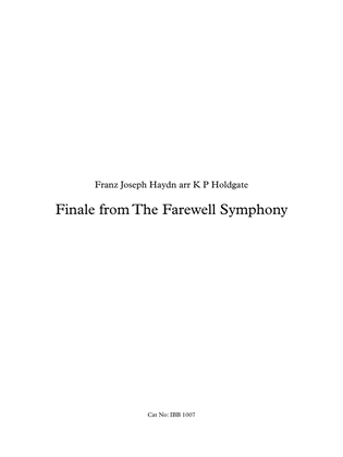 Finale from The Farewell Symphony