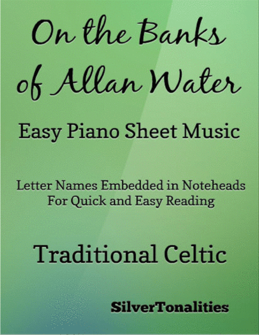 On the Banks of Allan Water Easy Elementary Piano Sheet Music Easy Piano scores gallery preview page 1