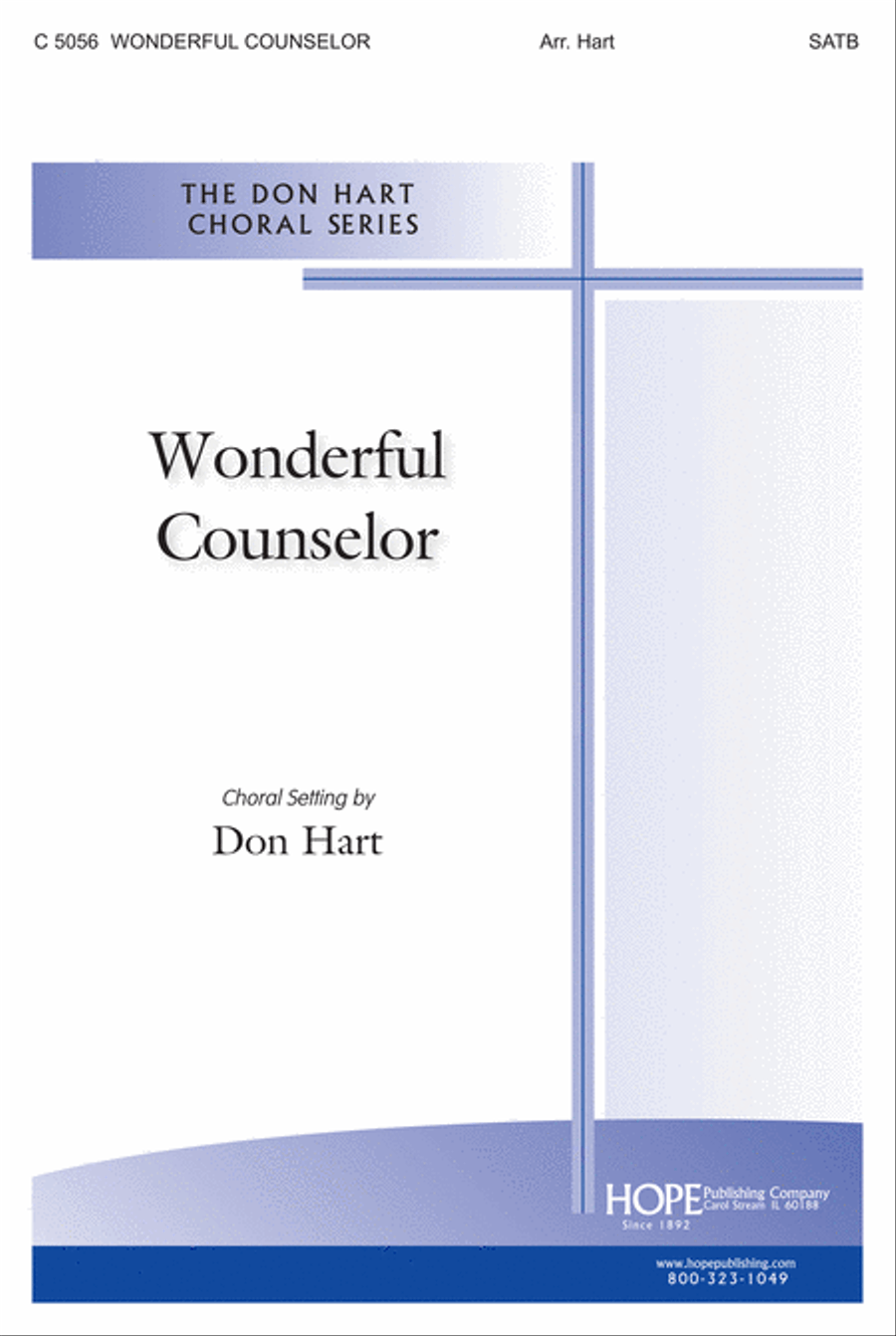 Wonderful Counselor Wonderful Counselor 4-Part scores gallery preview page 1