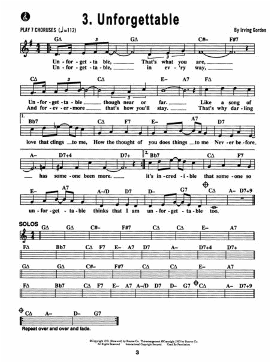 Volume 58 - Unforgettable Voice scores gallery preview page 2