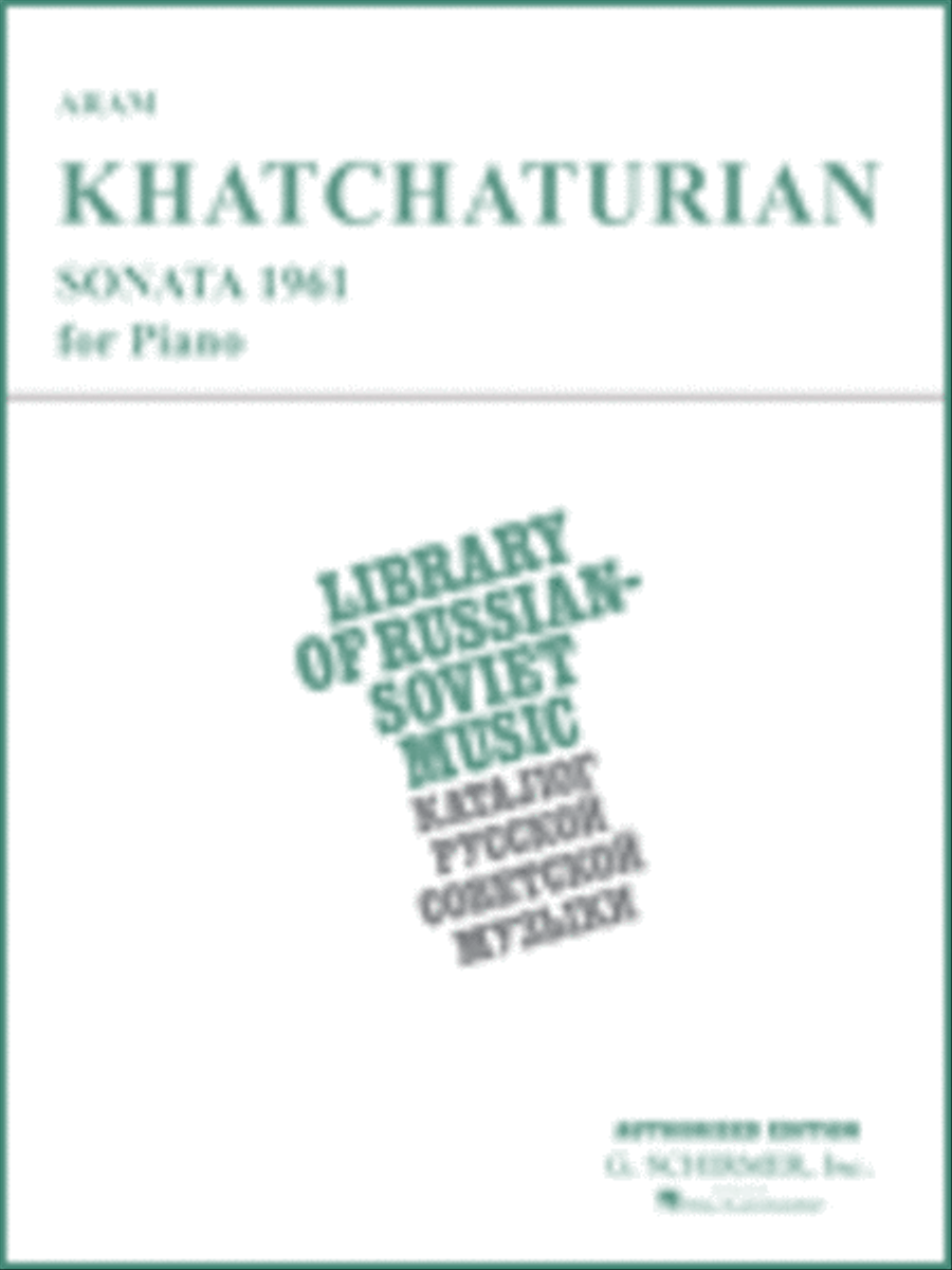 Sonata (1961) Piano Solo scores gallery preview page 1