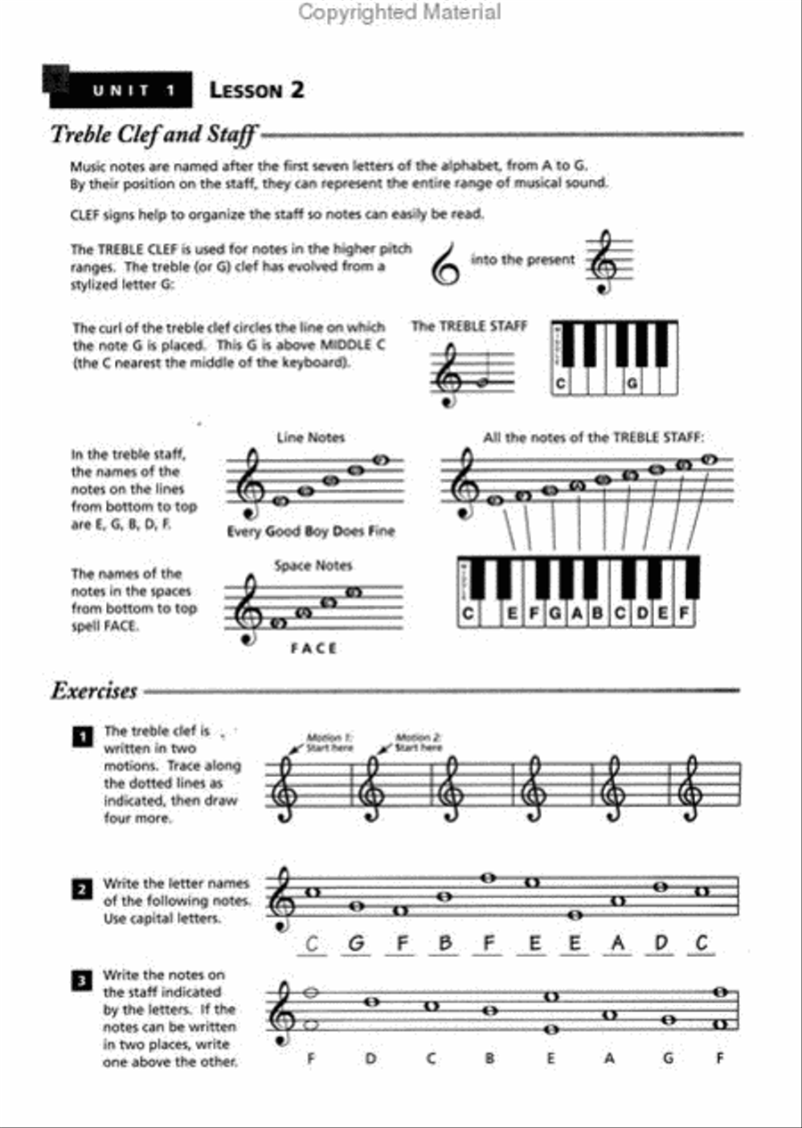 Alfred's Essentials of Music Theory CD scores gallery preview page 2