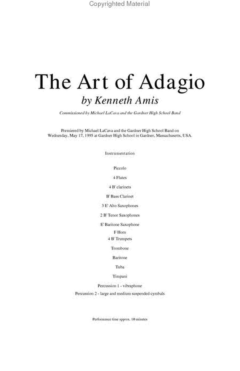 The Art of Adagio image number null