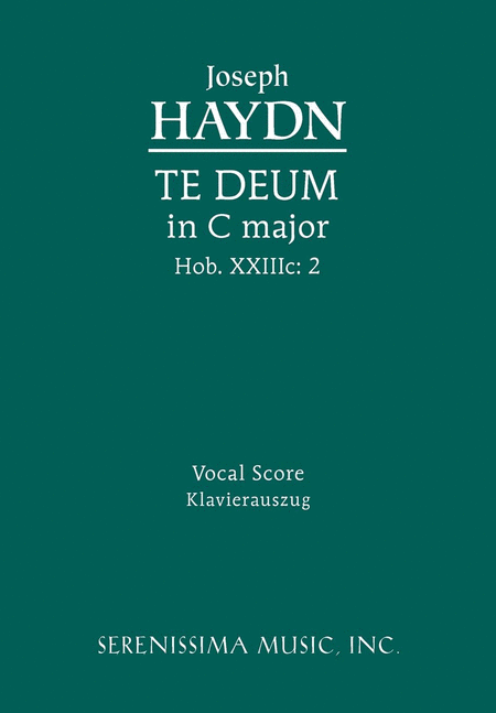 Te Deum in C major, Hob. XXIIIc:2