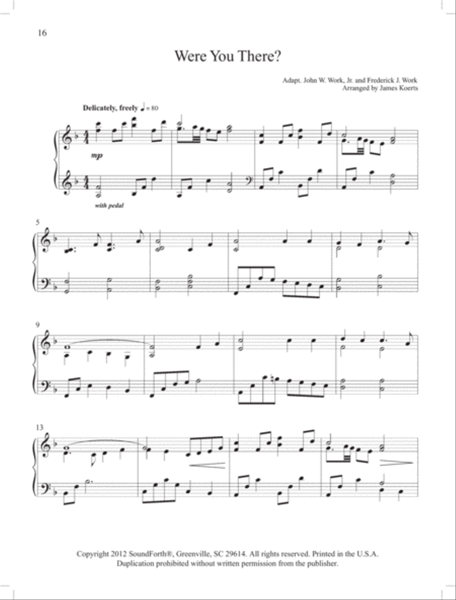 Jesus Loves Even Me Piano Solo scores gallery preview page 5