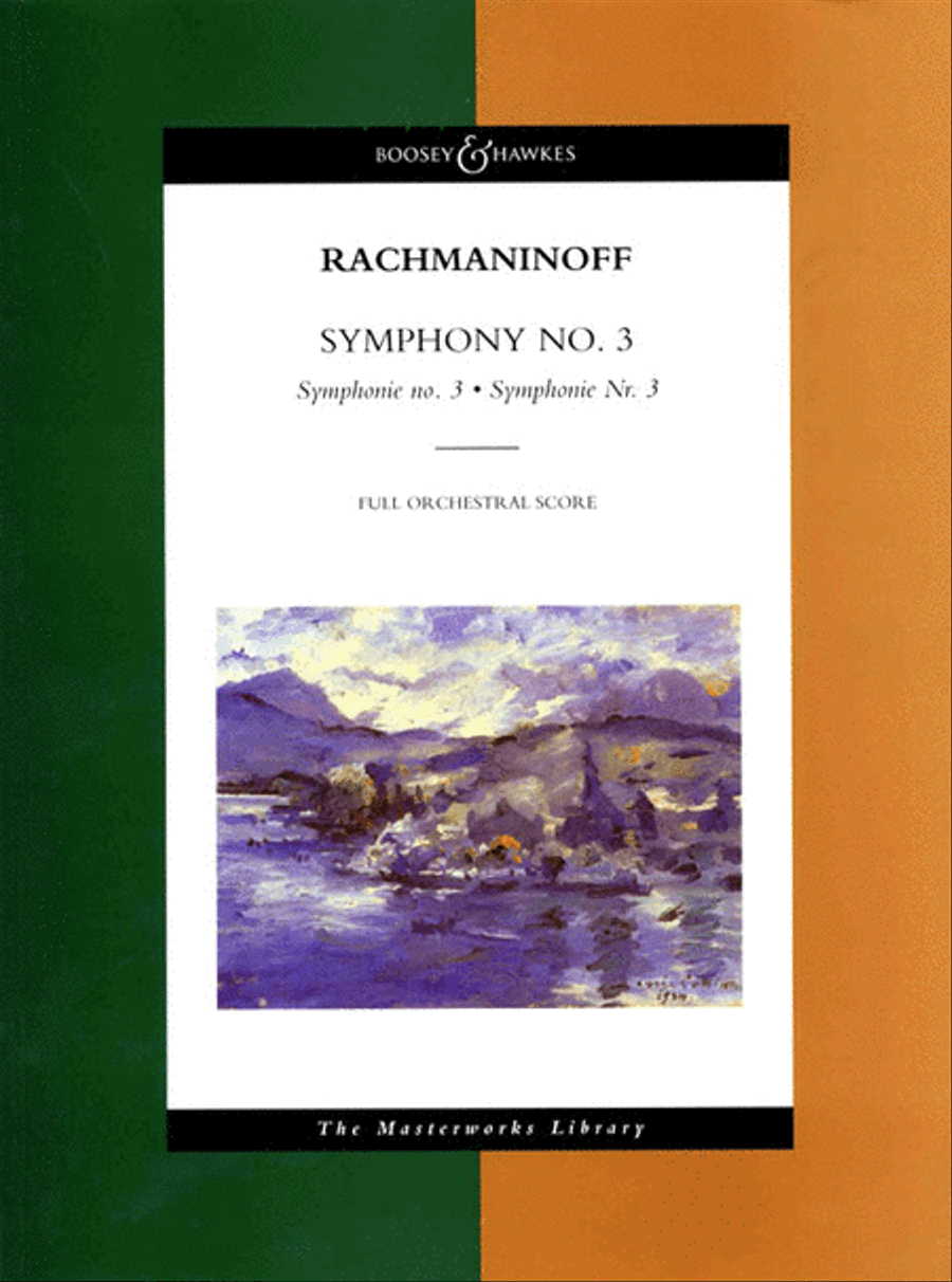 Symphony No. 3 Orchestra scores gallery preview page 1