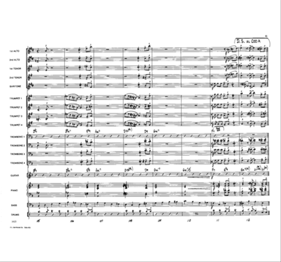 Flop Your Disc Jazz Ensemble scores gallery preview page 15