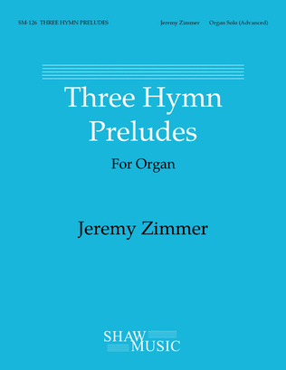 Book cover for Three Hymn Preludes