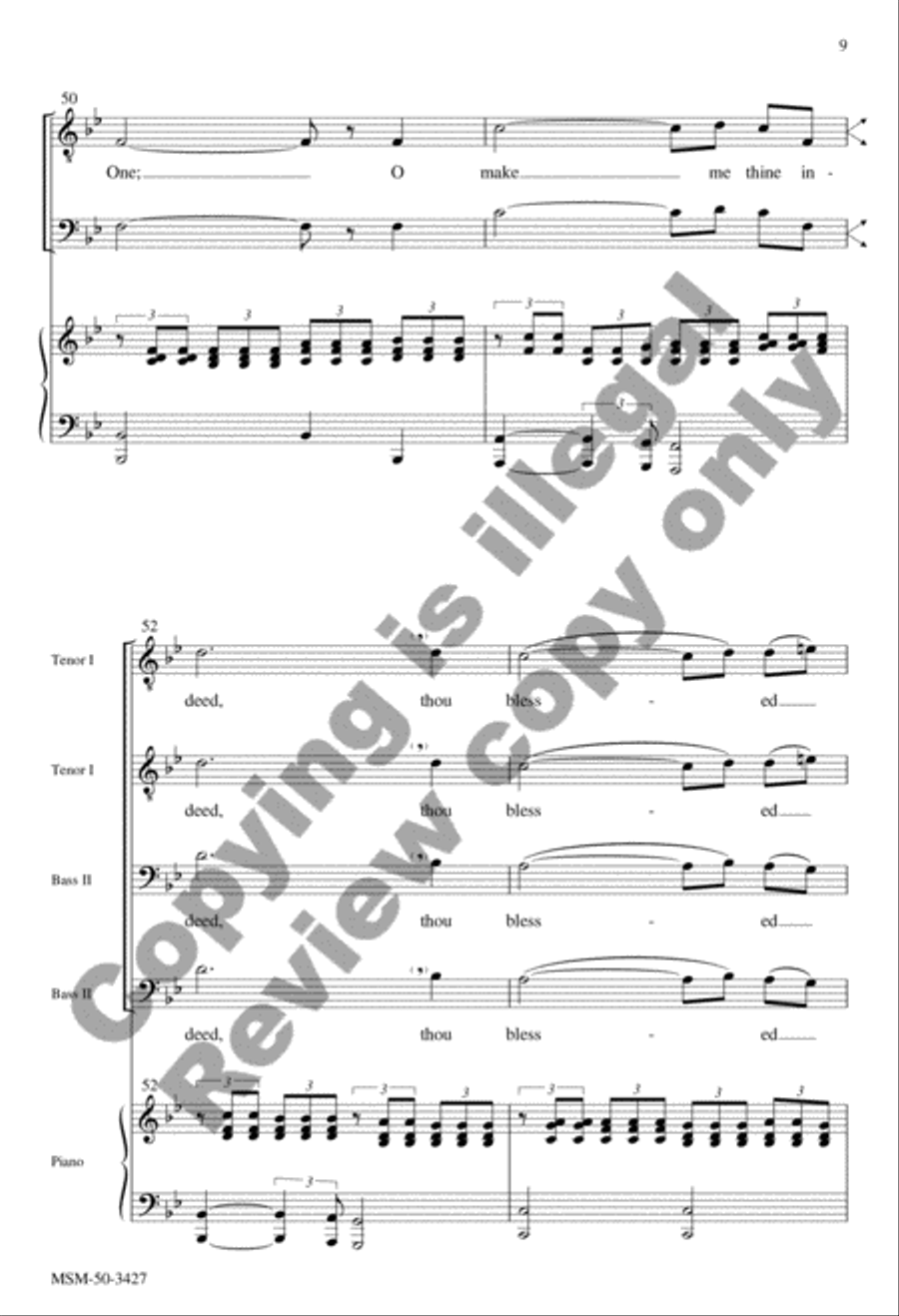 I Need Thee Every Hour TTBB scores gallery preview page 20