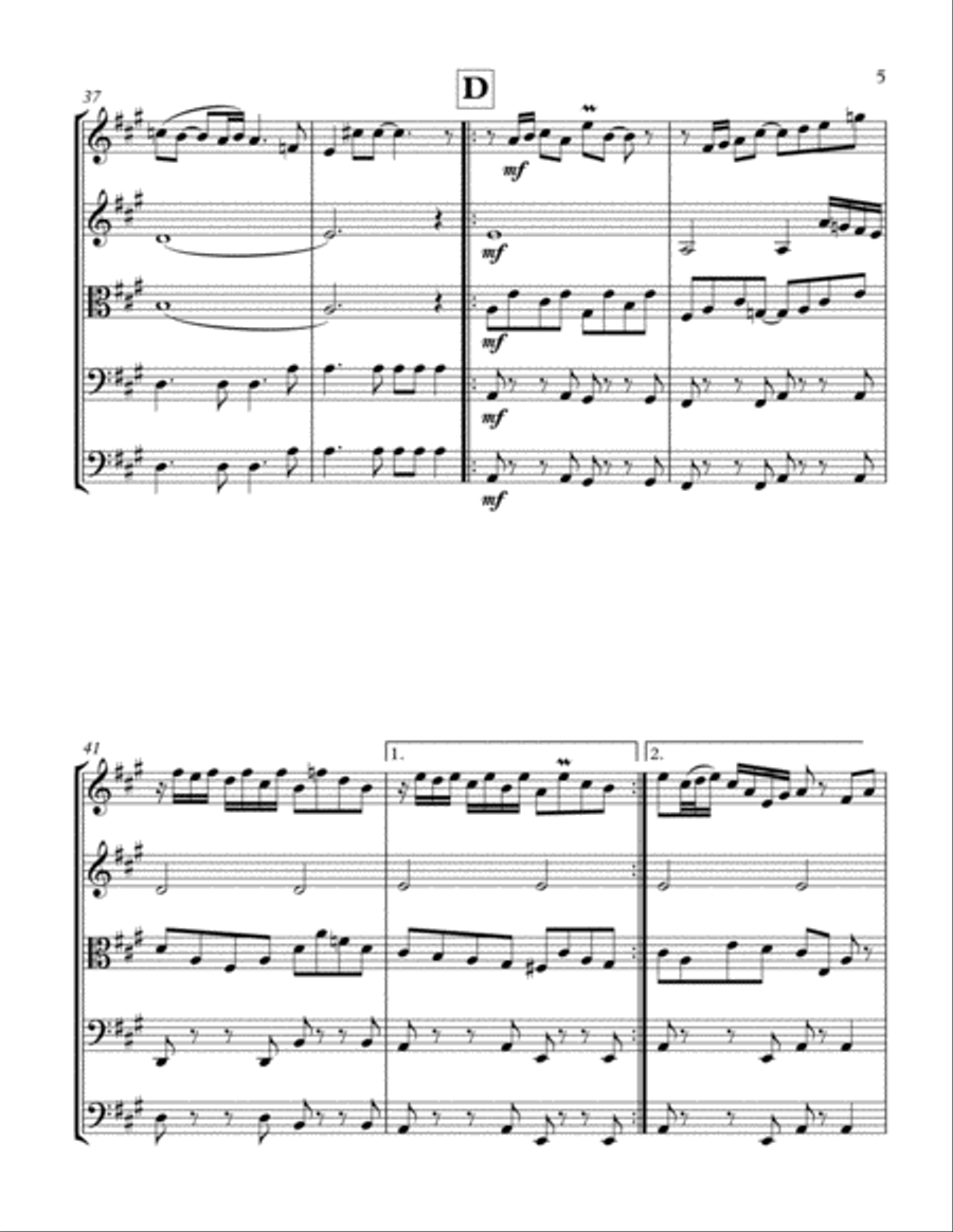 In My Life In My Life String Orchestra scores gallery preview page 6