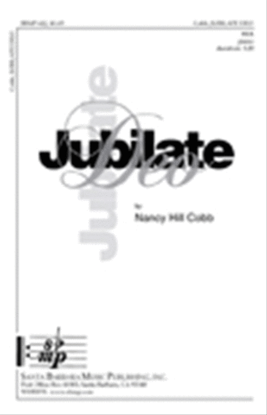 Jubilate Deo - SSA Octavo SSA scores gallery preview page 1