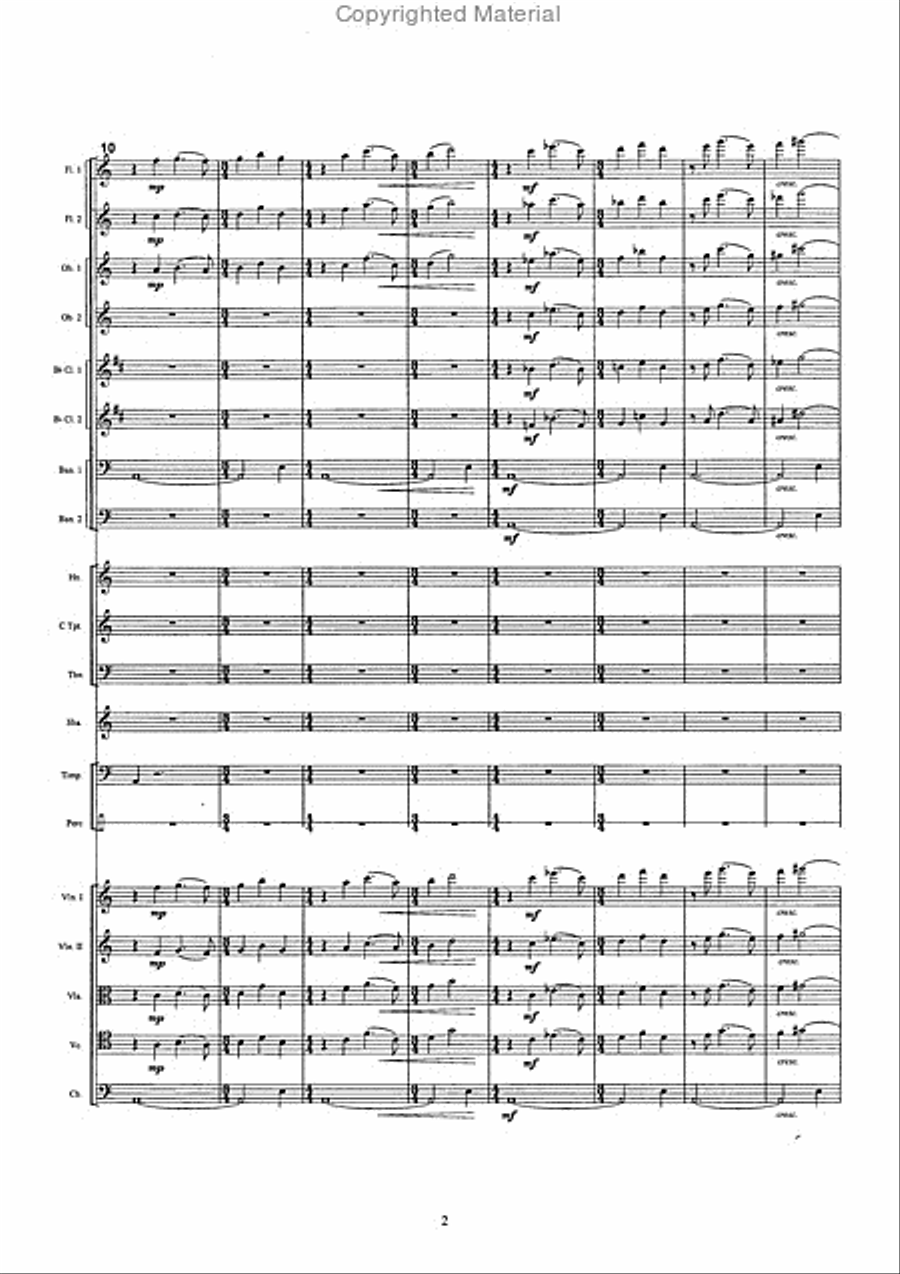 Sanuki Rhapsody Orchestra scores gallery preview page 3