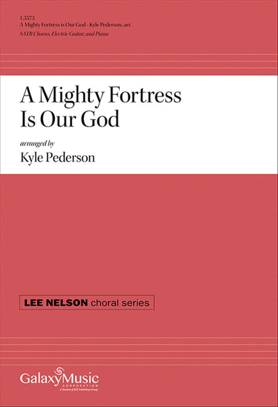 A Mighty Fortress Is Our God (SATB/Guitar/Piano Score) image number null