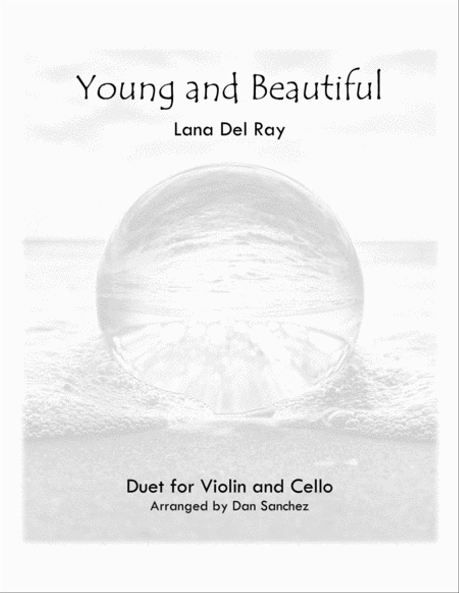 Young And Beautiful String Duet scores gallery preview page 1