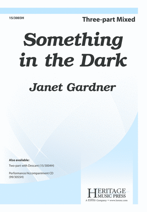 Book cover for Something in the Dark