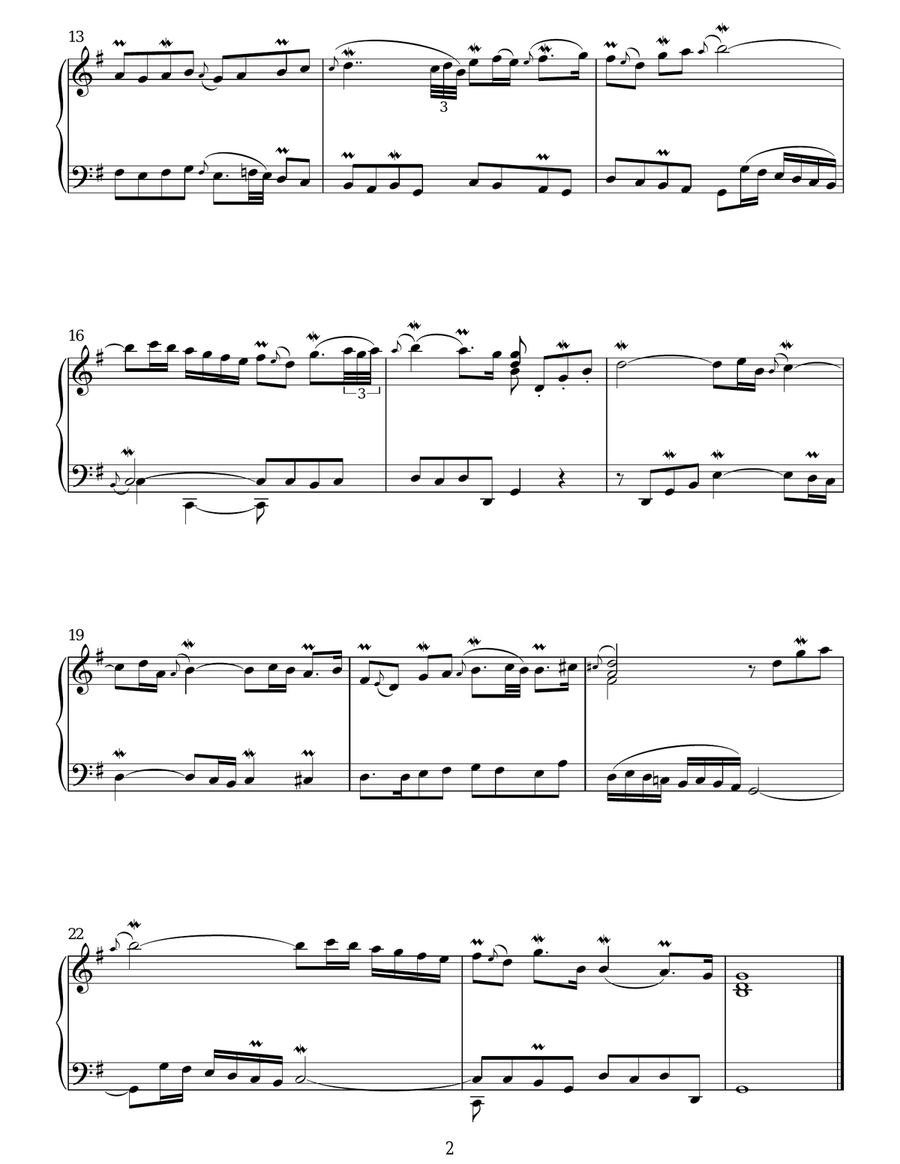 Premier Concert (Concerts Royaux) Piano Solo scores gallery preview page 2