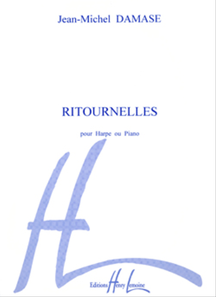 Ritournelles Ritournelles Harp scores gallery preview page 1