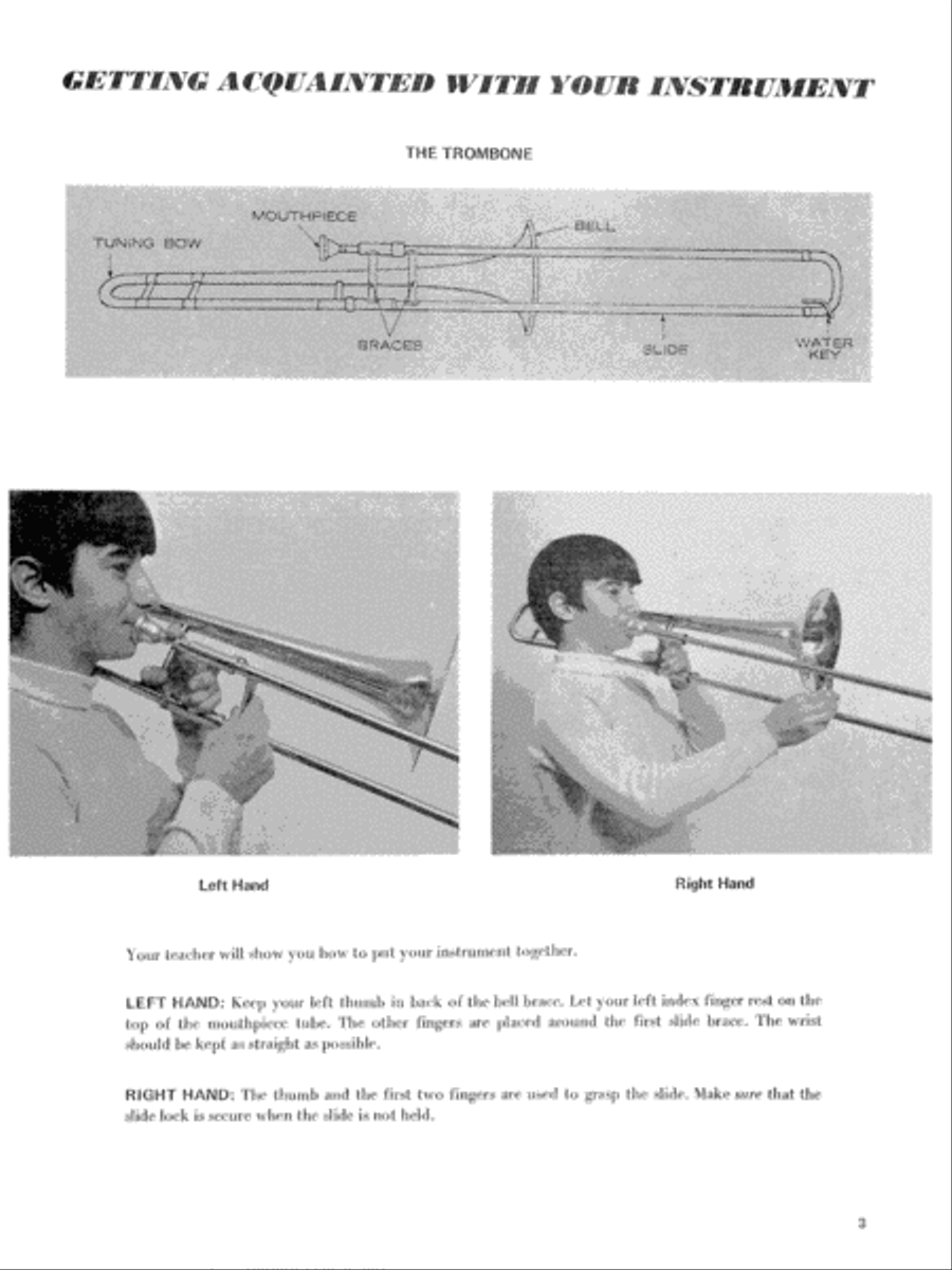 Learn to Play Trombone, Book 1 Baritone Horn scores gallery preview page 2