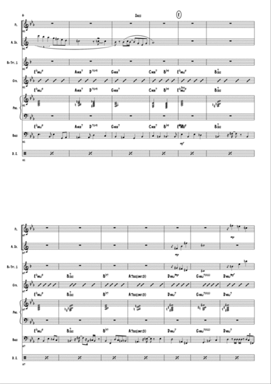 Sails Jazz Ensemble scores gallery preview page 6
