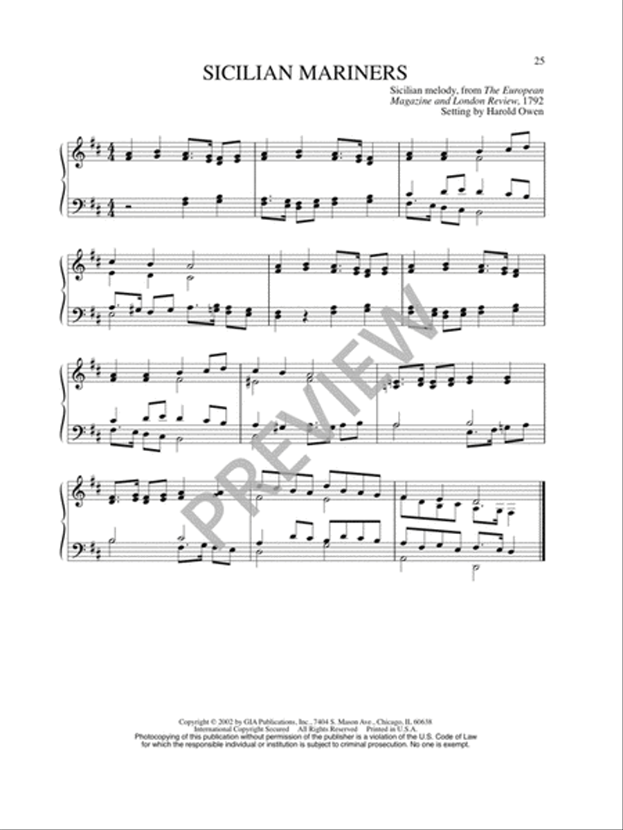 Twenty-Five Organ Harmonizations - Volume 2 Organ scores gallery preview page 27