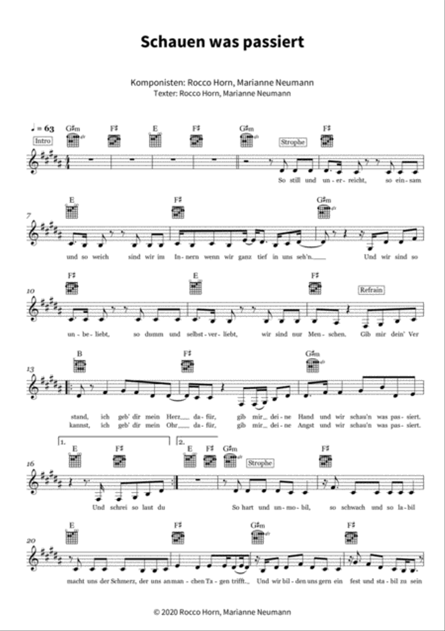 Schauen was passiert Score scores gallery preview page 3
