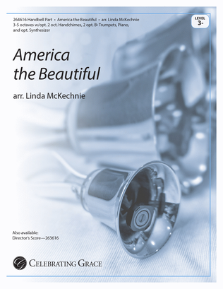 Book cover for America the Beautiful (Handbell Part)